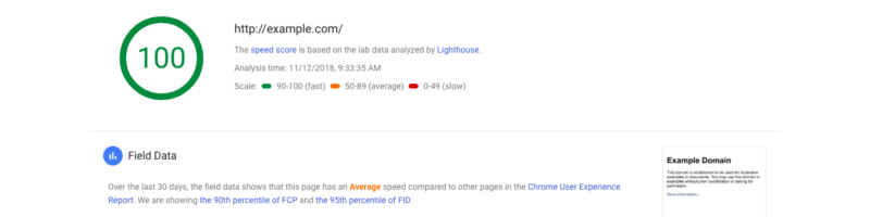 Google Page Speed Online
