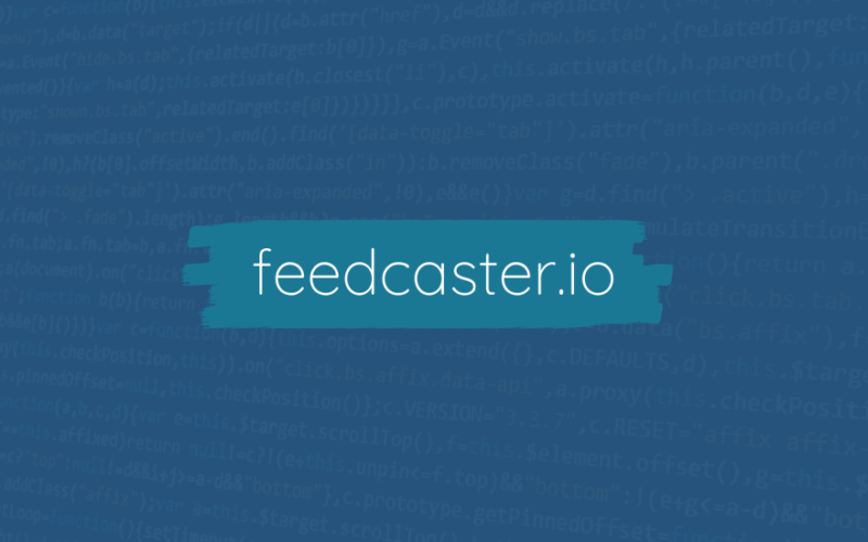 feedcaster.io