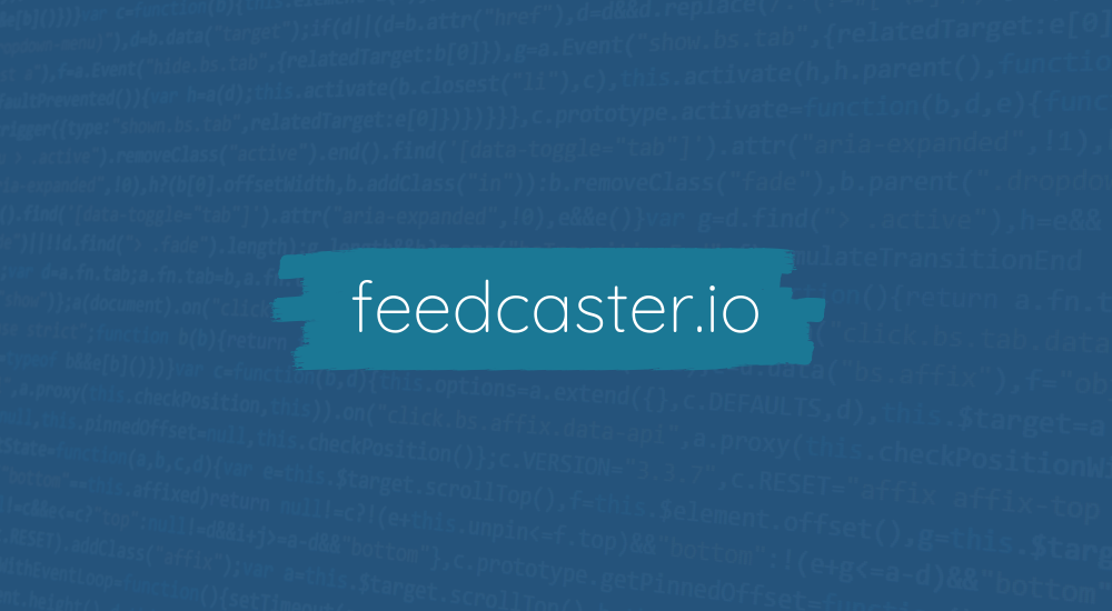 feedcaster.io