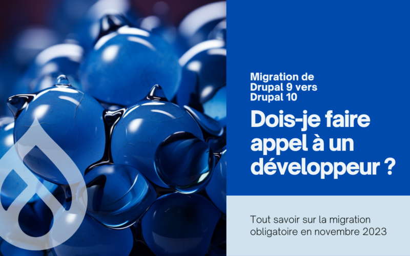 Migration de Drupal 9 vers Drupal 10 : Dois-je faire appel à un développeur ?