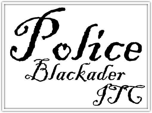 Image Police Blackadder ITC