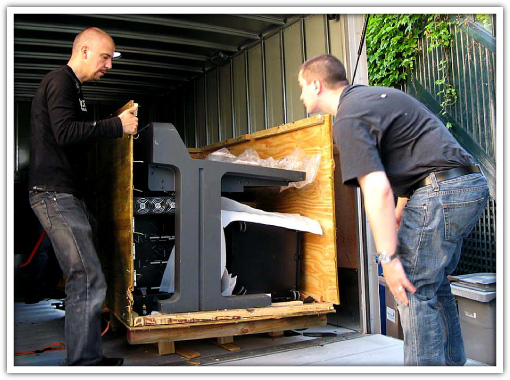 Photo livraison console